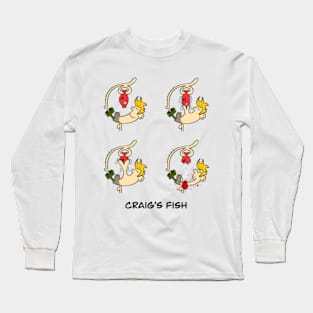 Craig's Fish Blonde Boy Long Sleeve T-Shirt